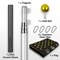 G128 Combo Pack: 16 Ft Telescoping Aluminum Flagpole (Silver) & American USA Camouflage Flag 3x5 Ft, ToughWeave Pro Series Embroidered 420D Polyester | Pole with Flag Included